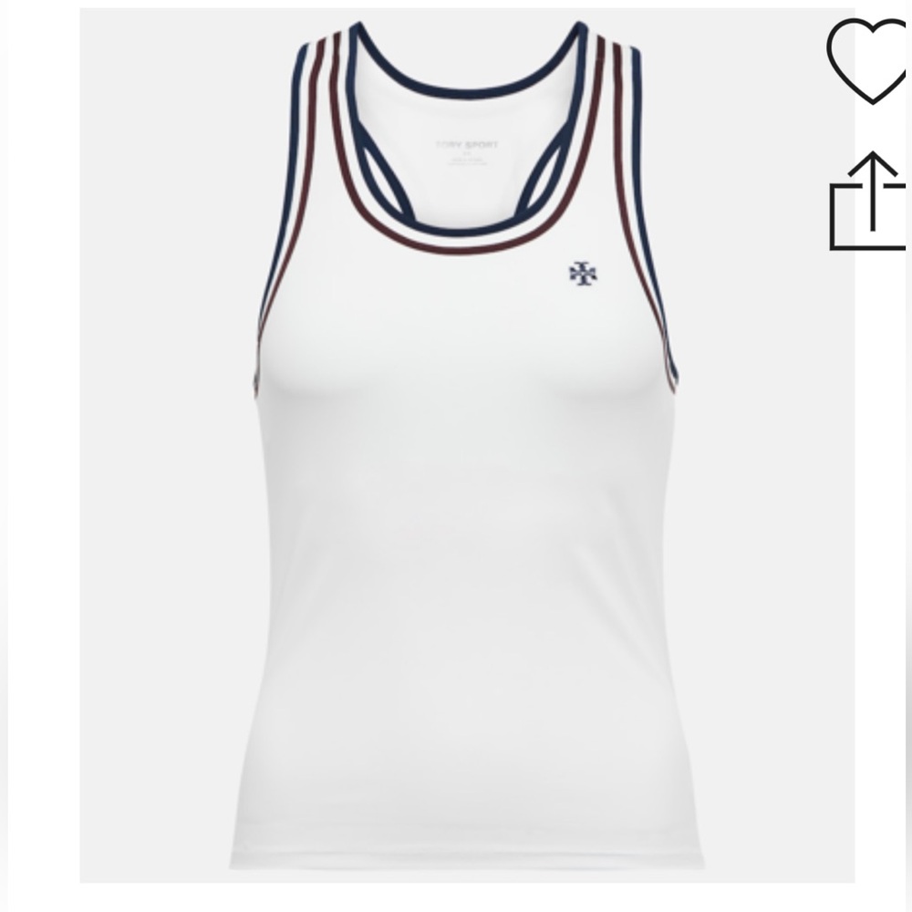 Tory Burch Women's Racerback Tennis Tank